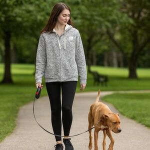 J. Jill womens Hoodie with SHERPA‎ LINING